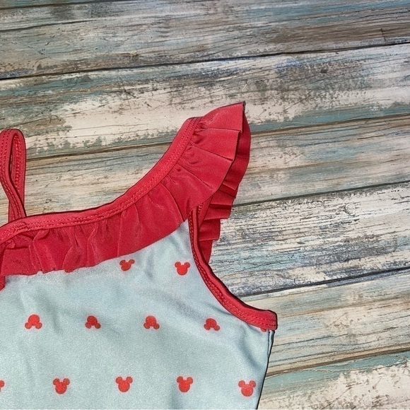 JunkFood Disney Mickey Mouse Ruffle One Piece - Picture 3 of 6